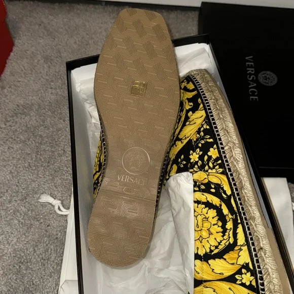 New Men’s Versace Espadrilles Tessuto! - Picture 3 of 5